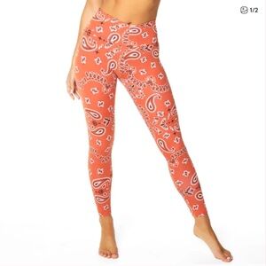 Booty by Brabants Bandana Paisley Paprika Leggings